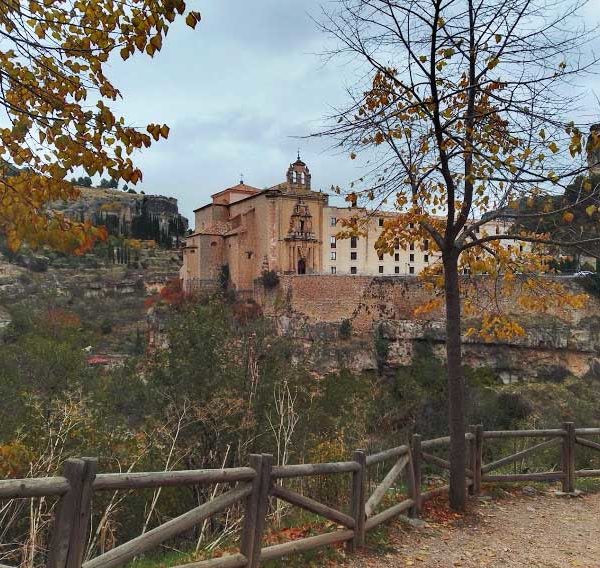 The Parador in Cuenca in autumn
