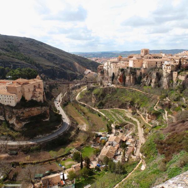 Medieval Cuenca and River Huecar Gorge